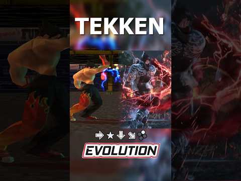 Jin Kazama's EWGF to EWHF Evolution (DAHVOLUTION)#tekken8 #tekken #jinkazama #shorts #gaming #kazuya