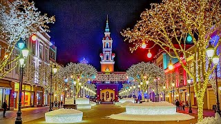 Warm Christmas Ambience 2025 | Snow Christmas Night with Soft Piano, Instrumental Christmas Music