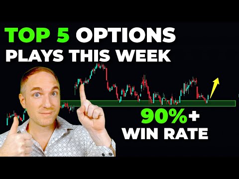 Top 5 Weekly Options Plays + 10 BONUS Plays! (Jan 12 - Jan 16)