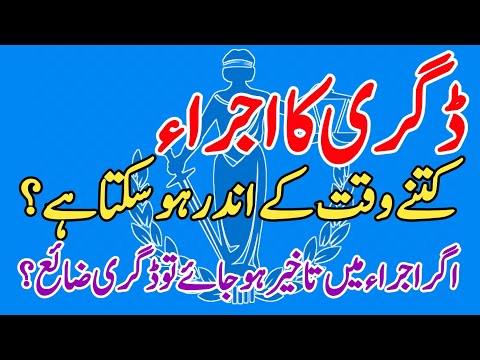 Limit of time for execution of decree ☆ limitation for execution of decree in pakistan