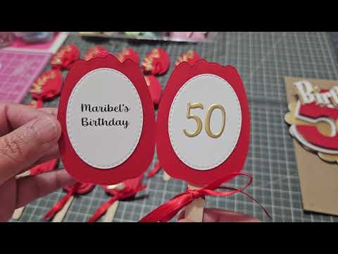 Tulip Card Favors