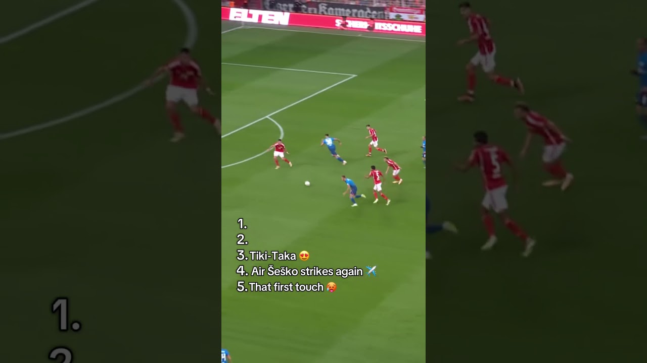 Benjamin Sesko - the man who only scores bangers 😮‍💨