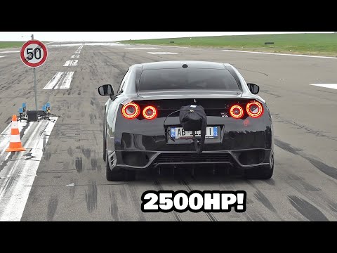 2500HP Nissan GT-R R35 BoostLogic ALPHA 24x VIS KOSOVA 0-382 KM/H 🚀 ONBOARD & ACCELERATIONS!