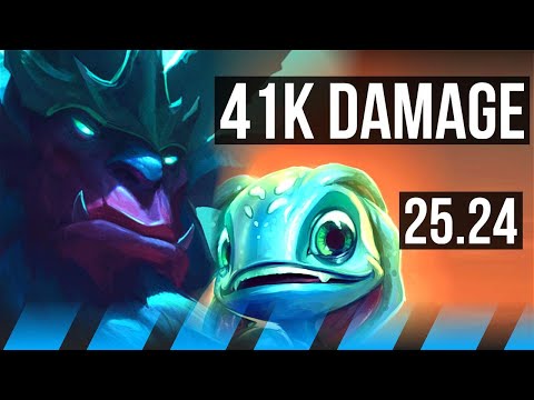 GALIO vs FIZZ (MID) | 41K damage | NA Challenger | 25.24