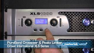 Crown International XLS Series DriveCore Power Amplifiers