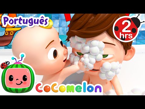Capa de Hora do Banho! Cocomelon Brasil