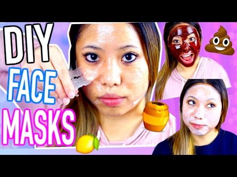 DIY Face Masks You NEED To Try for Acne and Blackheads! Video