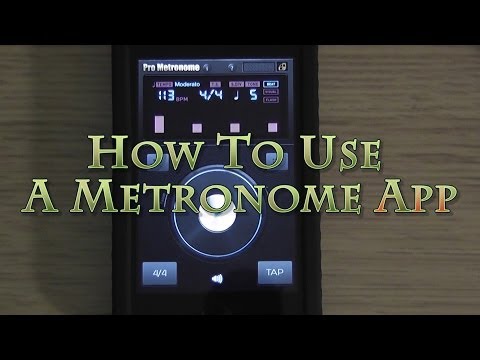 How To Use A Metronome App