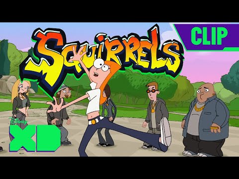 Candace Gets Squirrels in her Pants! 🐿 | Phineas and Ferb | Full Scene | @disneychannel​