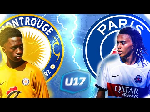 " Au cœur des U17 NAT du Montrouge FC" face au PSG.