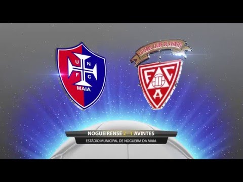 RESUMO - NOGUEIRENSE FC 2-1 FC AVINTES - 1ª DIVISÃO SÉRIE 1