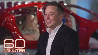 Elon Musk talks about his Twitter use on 60 Minutes in 2018