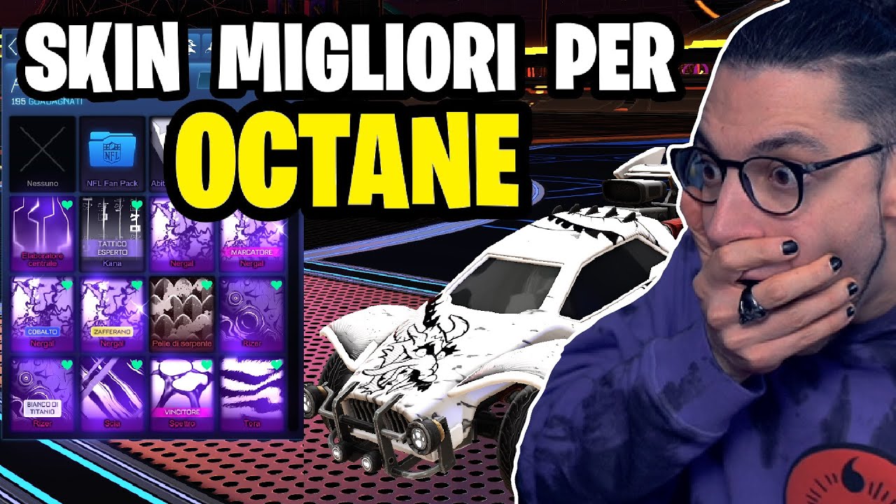 Le SKIN MIGLIORI per OCTANE su ROCKET LEAGUE *pococostoso*