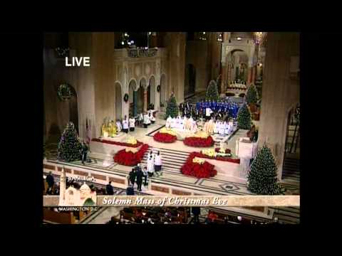 "Midnight Mass" Basilica of the National Shrine of the Immaculate Conception 12-24-2012