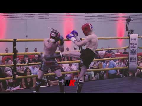 Strikeforce Deeside Leisure Centre 25_6_22 Fight 5 AJ Fitzpatrick vs Finn Mueller