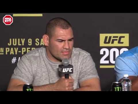 Cain Velasquez on UFC 200 spinning kick