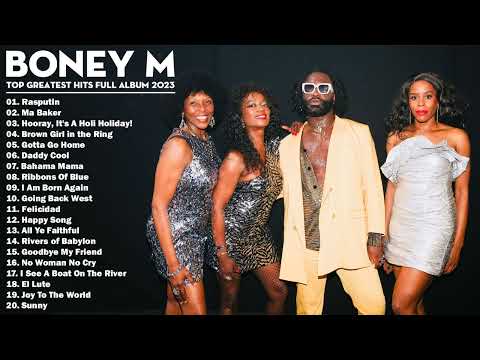 Boney M Greatest Hits Mix Collection 2023 ★ The Best Of Boney M Full Album 2023