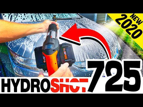 NEW 725psi HYDROSHOT - Portable Battery Pressure Washer | Best Review 2020 💧💧💧