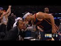Josh Hart lets Reggie Miller know Knicks fans were chanting 
