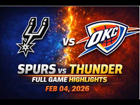 Spurs vs Thunder | FULL Game Highlights | Feb 04. 2026 | NBA