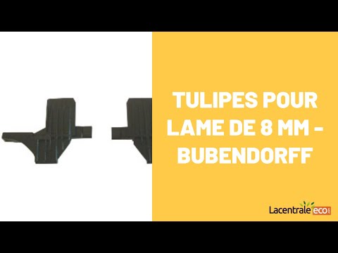 Tulipes pour lame de 8 mm - Bubendorff