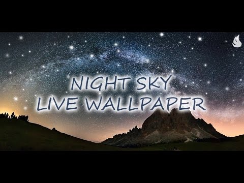 Night Sky Live Wallpaper Video