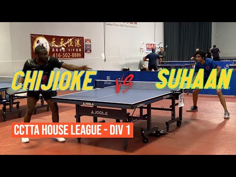 Suhaan GULATI [2263] vs Chijioke OSUJI [2465] - CCTTA House League Div1 - 4th Apr 2023