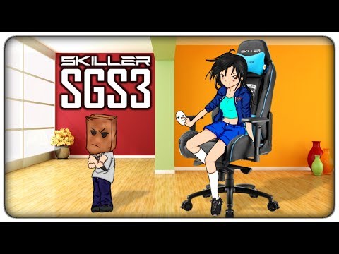 LA NUOVA POLTRONA PER GAMER DELLA SHARKOON (e il ritorno della temibile assistente)