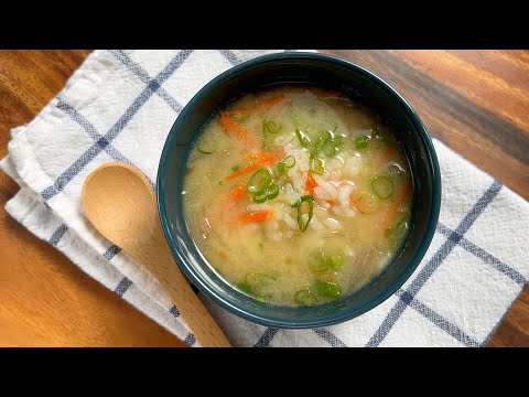 Miso Soup with Steamed Rice - Japanese Cooking 101
