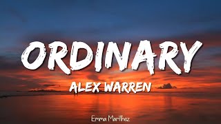 Download lagu Alex Warren - Ordinary (Lyrics) mp3
