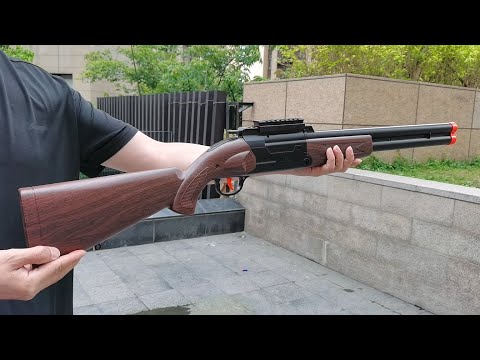 S686 Double Barrel Soft Bullet Shotgun 2022 - PUBG Toy Gun