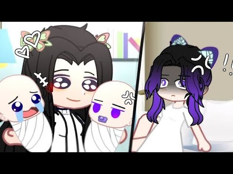Kanae decides Shinobu babies name...|| Gacha club || meme || Kny