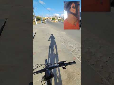 Chegando em Fátima Bahia de Bike