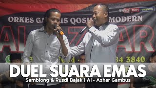 Download lagu Duel Suara Emas | TASBIH TENGAH MALAM | Samblong & Rusdi Bajak | Al - Azhar Gambus Cover mp3
