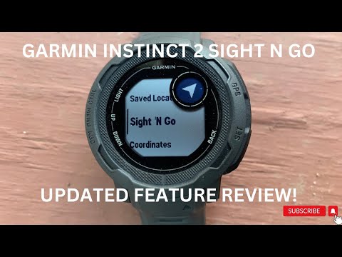 Garmin Instinct 2 Sight n Go Feature Review and Field Use. Great Navigation tool!