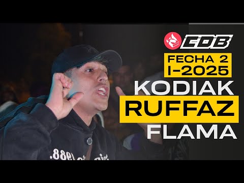 KODIAK vs RUFFAZ vs FLAMA - Octavos de Final CDB  - FECHA 2 2025