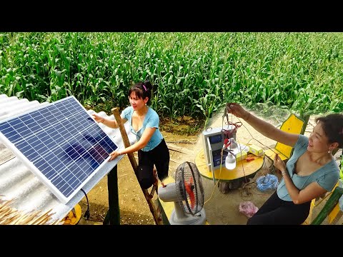 Full video: 120 days BUILD LOG CABIN - Single mother and daughter build a new farm | Farm life