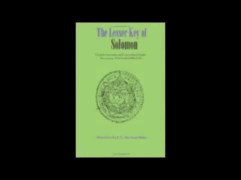The Lesser Key of Solomon Full Audiobook Aleister Crowley, SL MacGregor Mathers