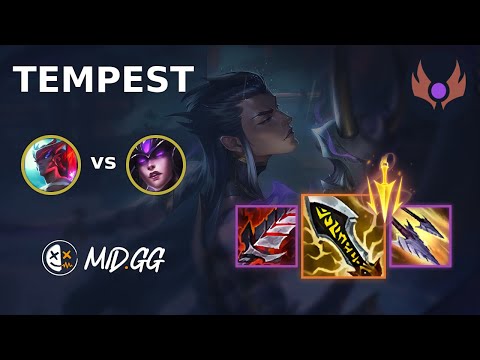 MID.GG: [ Tempest ] Yone MID vs Syndra | NA MASTER | LOL Season 2025