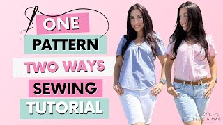 Sew a Woven Blouse (The EASY Way!) | 2 Styles + Game-Changing Hacks #sewing #diyfashion