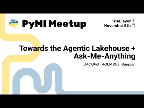 Safe, Untrusted, "Proof-Carrying" AI Agents: Toward the Agentic Lakehouse with Jacopo Tagliabue