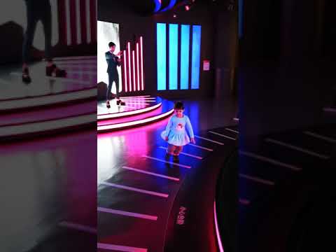 Azmeena visiting Wax Museum