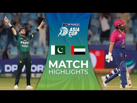 Match 10 | Pakistan vs United Arab Emirates | Match Highlights | DP World Asia Cup 2025