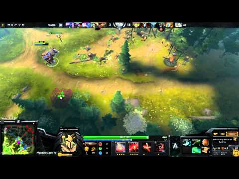 DOTA 2 amazing comeback faceit pro league - Admiral Bulldog POV