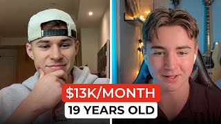 How Melvin Makes $13k/month With A Faceless Instagram Page
