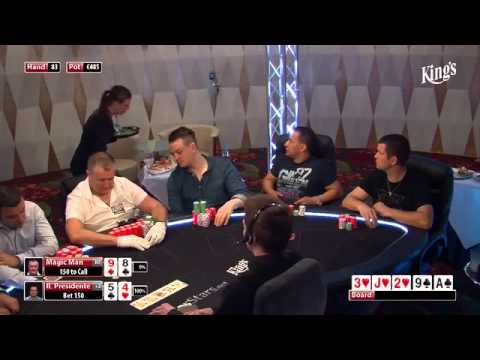 CASH KINGS E17 2/2 - EN - NLH 5/10 ante 5 - Live cash game poker show