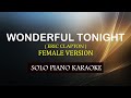 WONDERFUL TONIGHT ( ERIC CLAPTON ) ( FEMALE VERSION ) COVER_CY