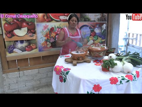 ✅😋Así se prepara el autentico caldo de piedra, una receta oaxaqueña.✅😊@elcomaloaxaqueno