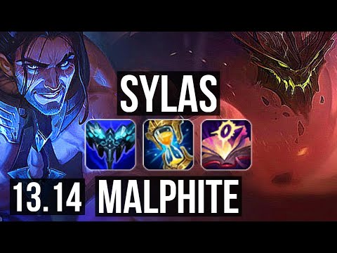 SYLAS vs MALPHITE (TOP) | 7/0/5, 70% winrate, Godlike | EUW Master | 13.14