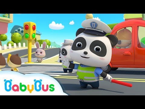 Traffic Police Officer | Nursery Rhymes | Kids Songs | Kids Cartoon | Pretend Play | BabyBus